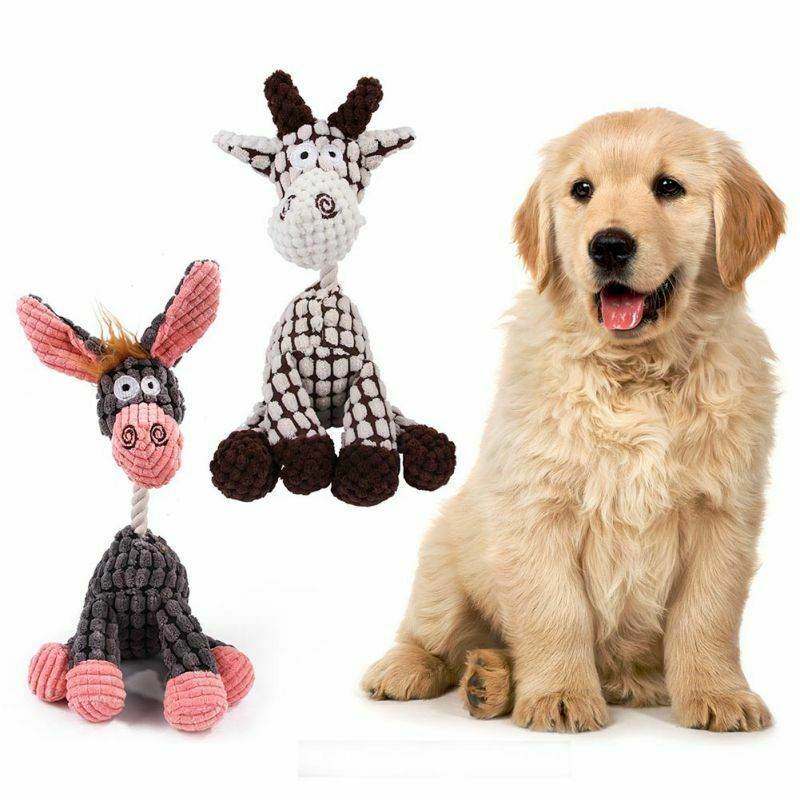 Juguete Ruidoso de Peluche para Masticar - Animalia Prime