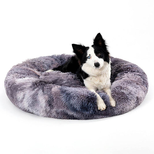 Cama Tipo Donut Antiestrés para Gatos y Perros - Animalia Prime