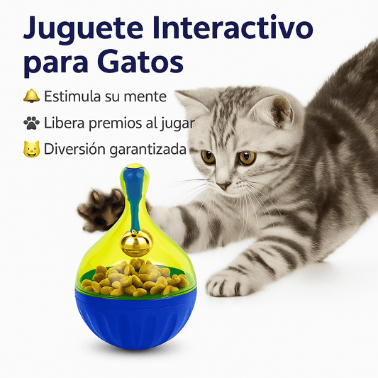 Juguete Dispensador de Comida para Mascotas - Animalia Prime