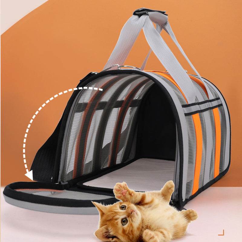 Mochila ventilada transporte. Para gatos y perros - Animalia Prime