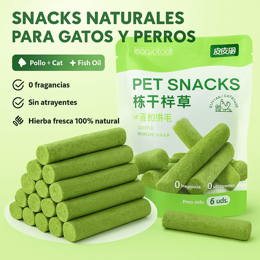 Snacks de Hierba Gatos y Perros - Animalia Prime