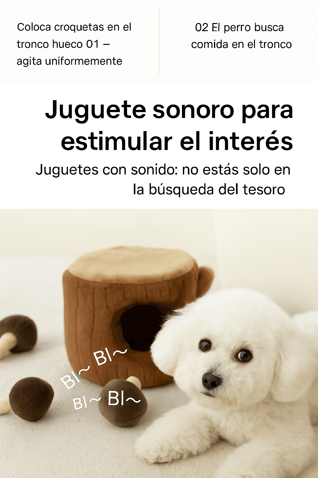 Juguete de Peluche para Mascotas Ruidos - Animalia Prime